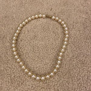Faux Pearl Necklace